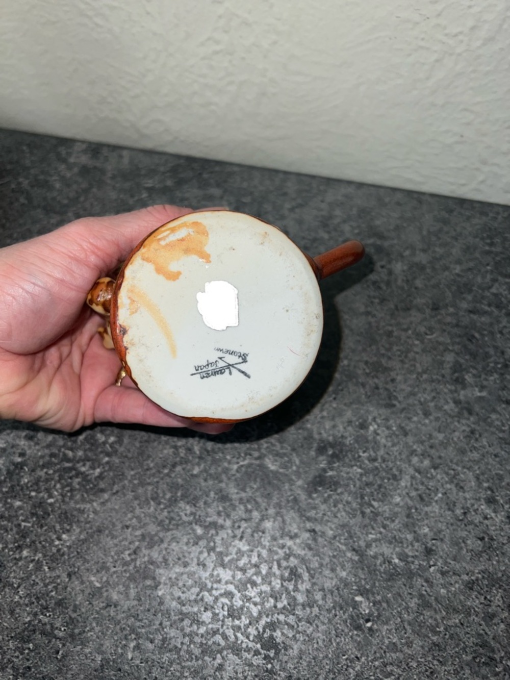 Lauren Japan stoneware creamer moose milk - Picture 3 of 4